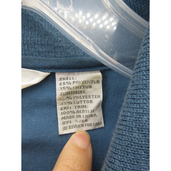 VGT Christian Dior Jacket Large Golf Polo Chevron 80s 90s Windbreaker * - Picture 12 of 13